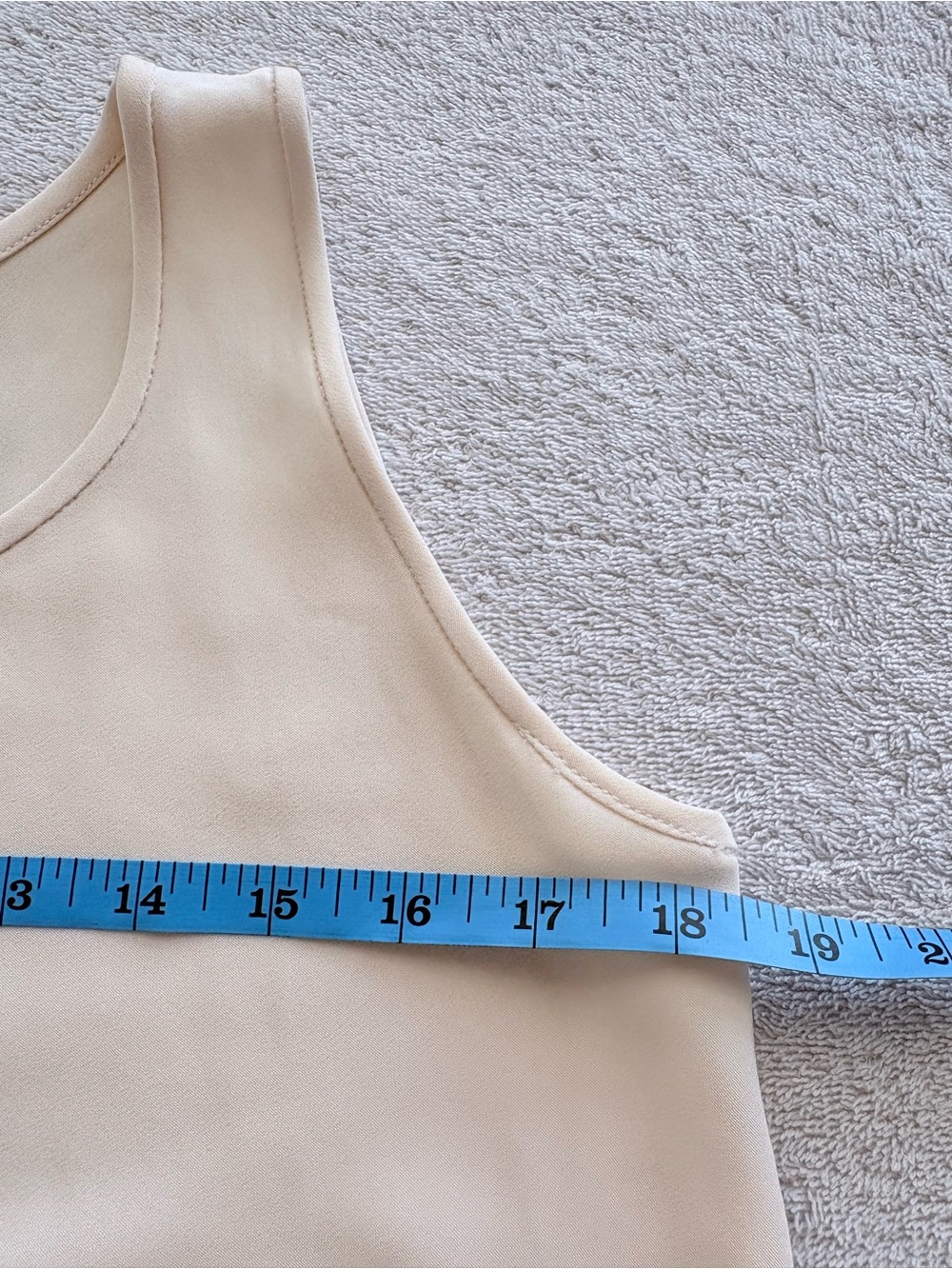 Peter Cohen 100% Silk Sleeveless Scoop Neck Tank Top - Cream Sz Medium - Picture 8 of 11